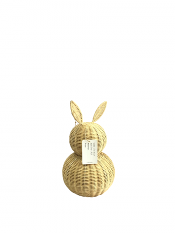 RABBIT-SHAPED RATTAN BASKET – LTE13/27