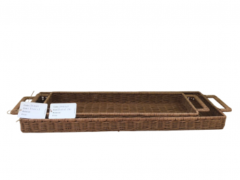 RECTANGULAR WOVEN RATTAN BREAD TRAY – LTK12/27